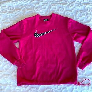 Bright Pink Nike Pullover